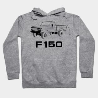 1978 F150 Black Print Hoodie